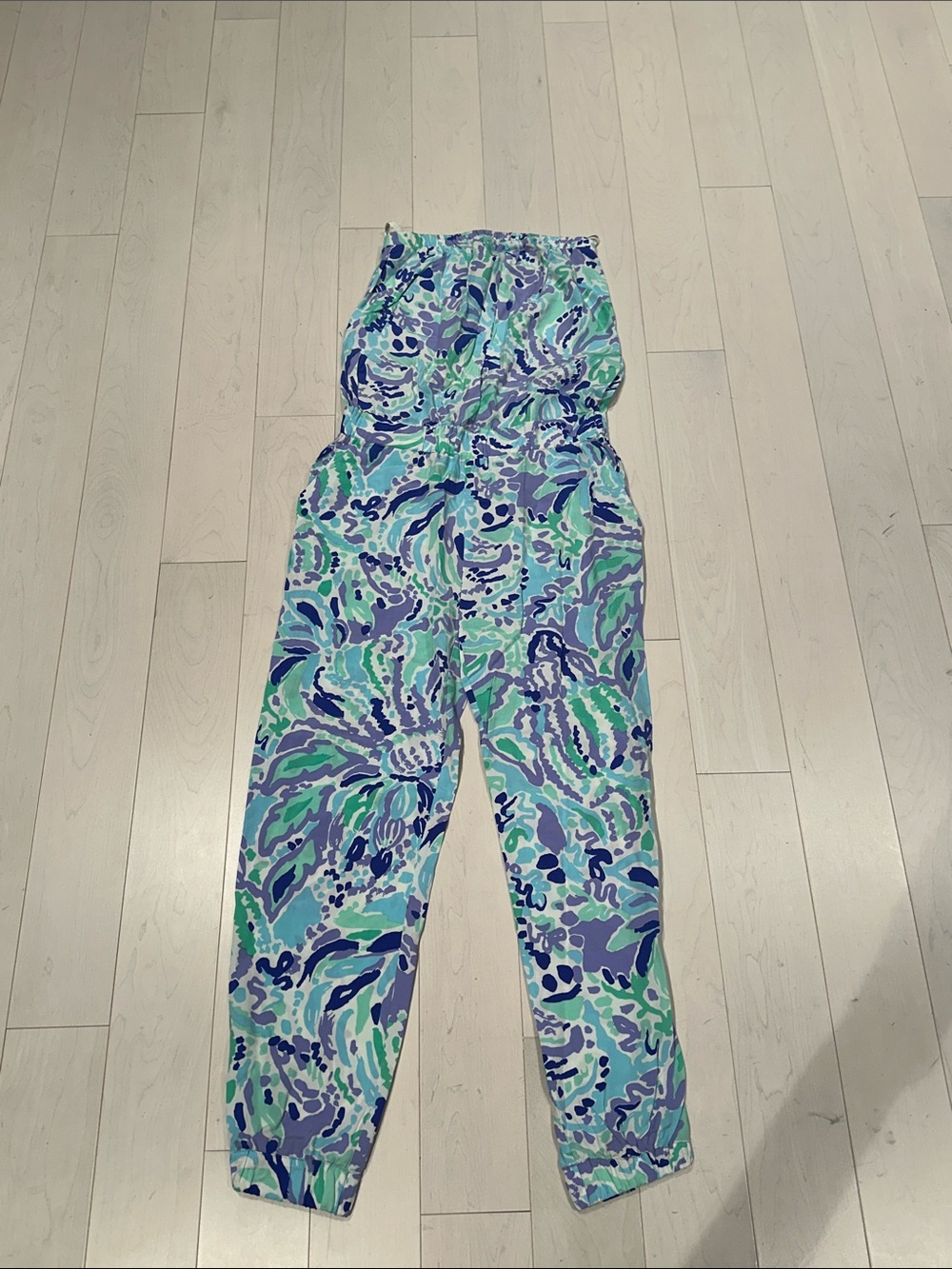 NWOT Lilly Pulitzer Strapless Jumpsuit - size Small